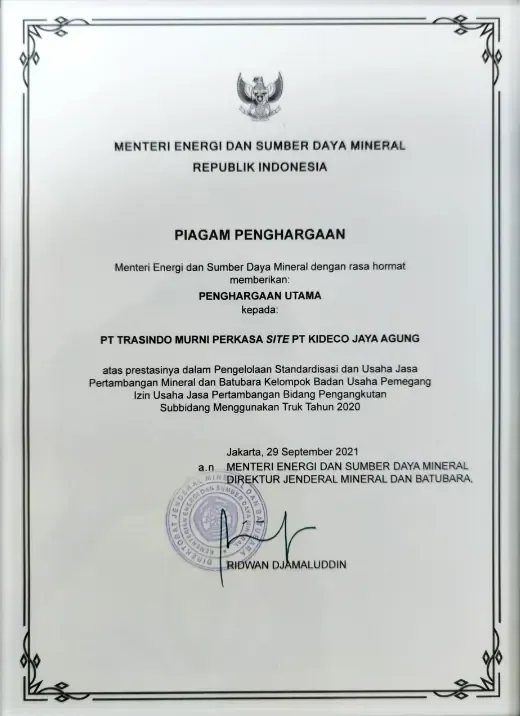 Sertifikat Pemerintah