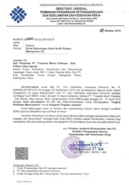 Sertifikasi terbaru 3
